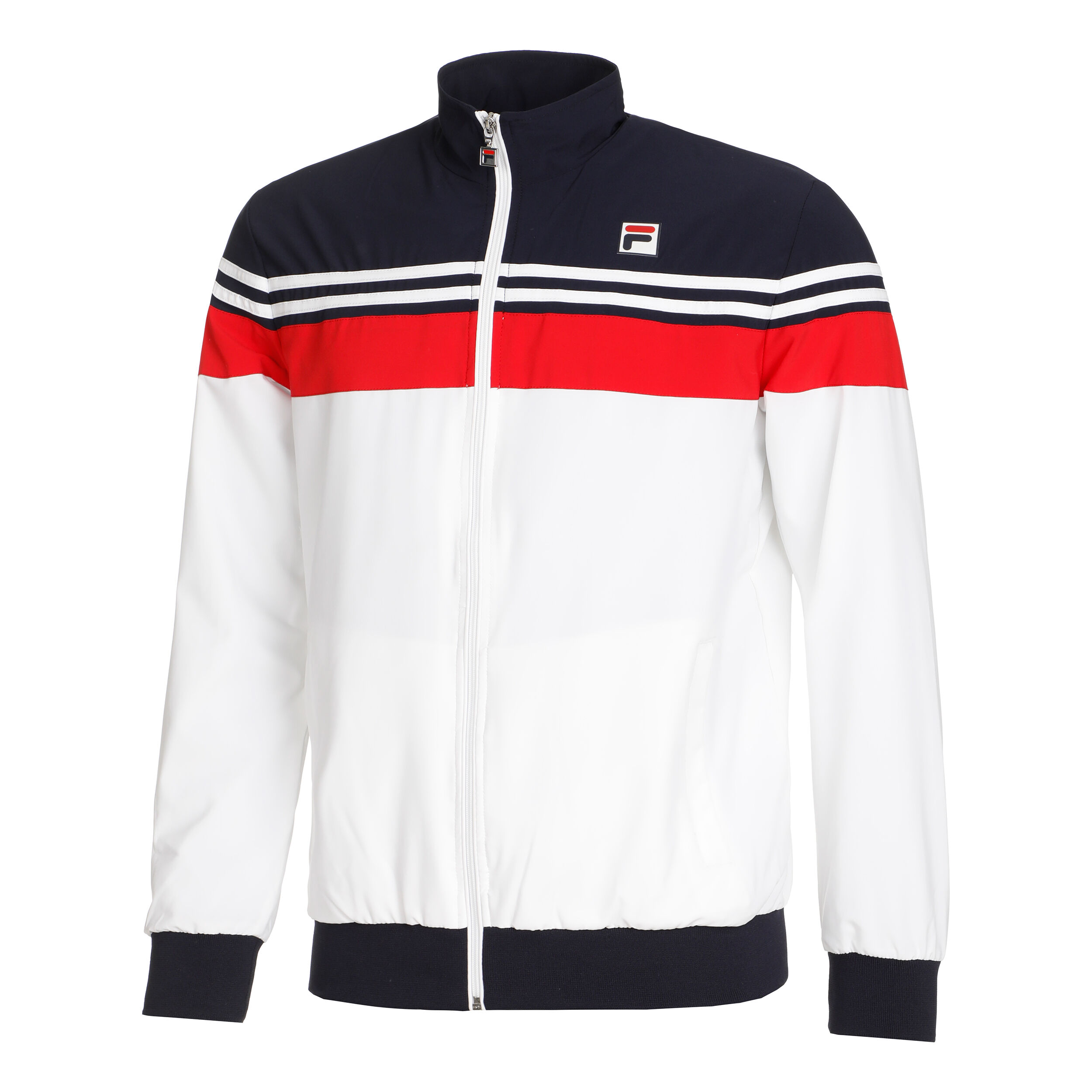 Buy Fila Bruno Veste De Survetement Hommes Blanc Multicouleur online Tennis Point FR