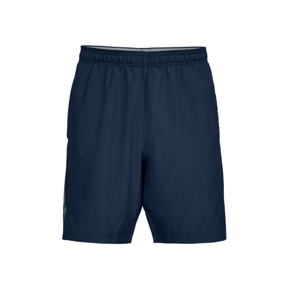 Under Armour Woven Graphic Wordmark Shorts Hommes - Bleu , Gris Clair
