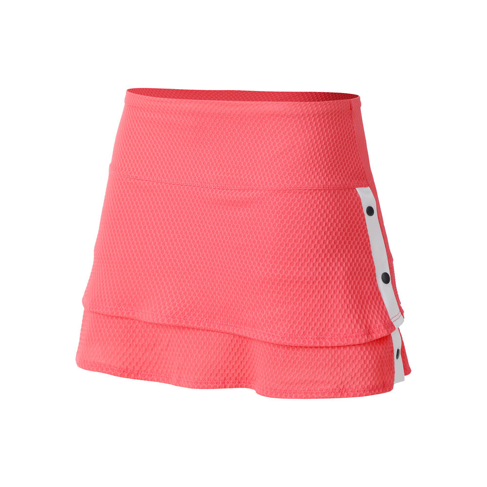 Lucky in Love Long Snap To It Jupe Femmes - Corail , Blanc