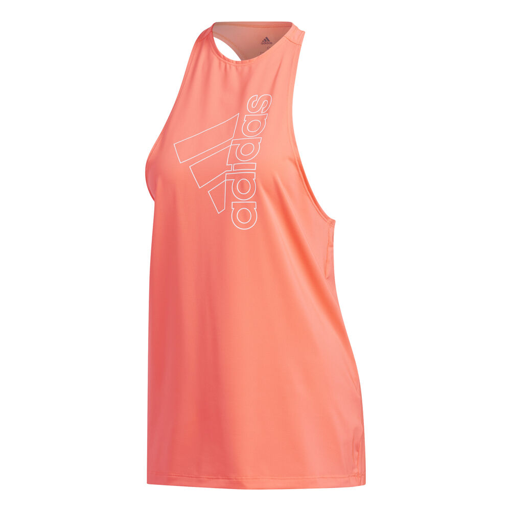 adidas Badge Of Sport Tech Débardeur Tank Top Femmes - Pink Fluo