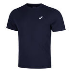 Vêtements ASICS ASICS Court T-shirt Hommes-Bleu Foncé