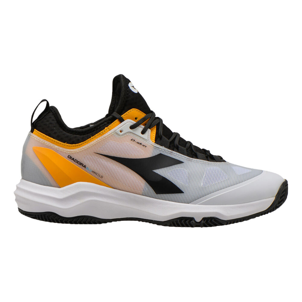 Diadora Speed Blushield FLY 3 Clay Chaussure Terre Battue Hommes - Blanc , Orange