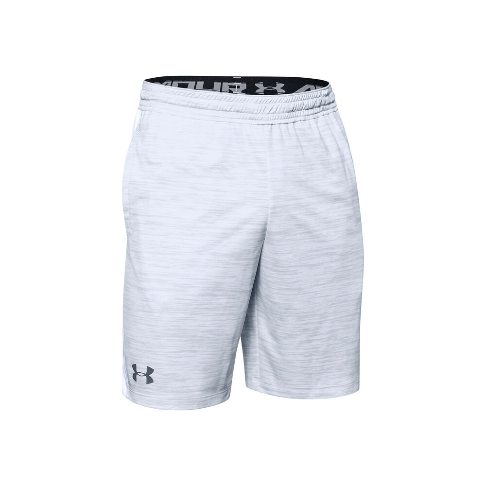 Under Armour MK1 Twist Shorts Hommes - Gris Clair , Blanc