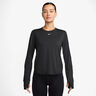 One Classic Dri-FIT Longsleeve Haut Manches Longues Femmes-Noir