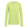 Essential Seamless Haut Manches Longues Femmes-Jaune Lemon