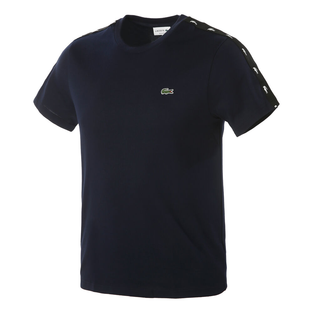 Lacoste T-shirt Hommes - Bleu Foncé , Noir