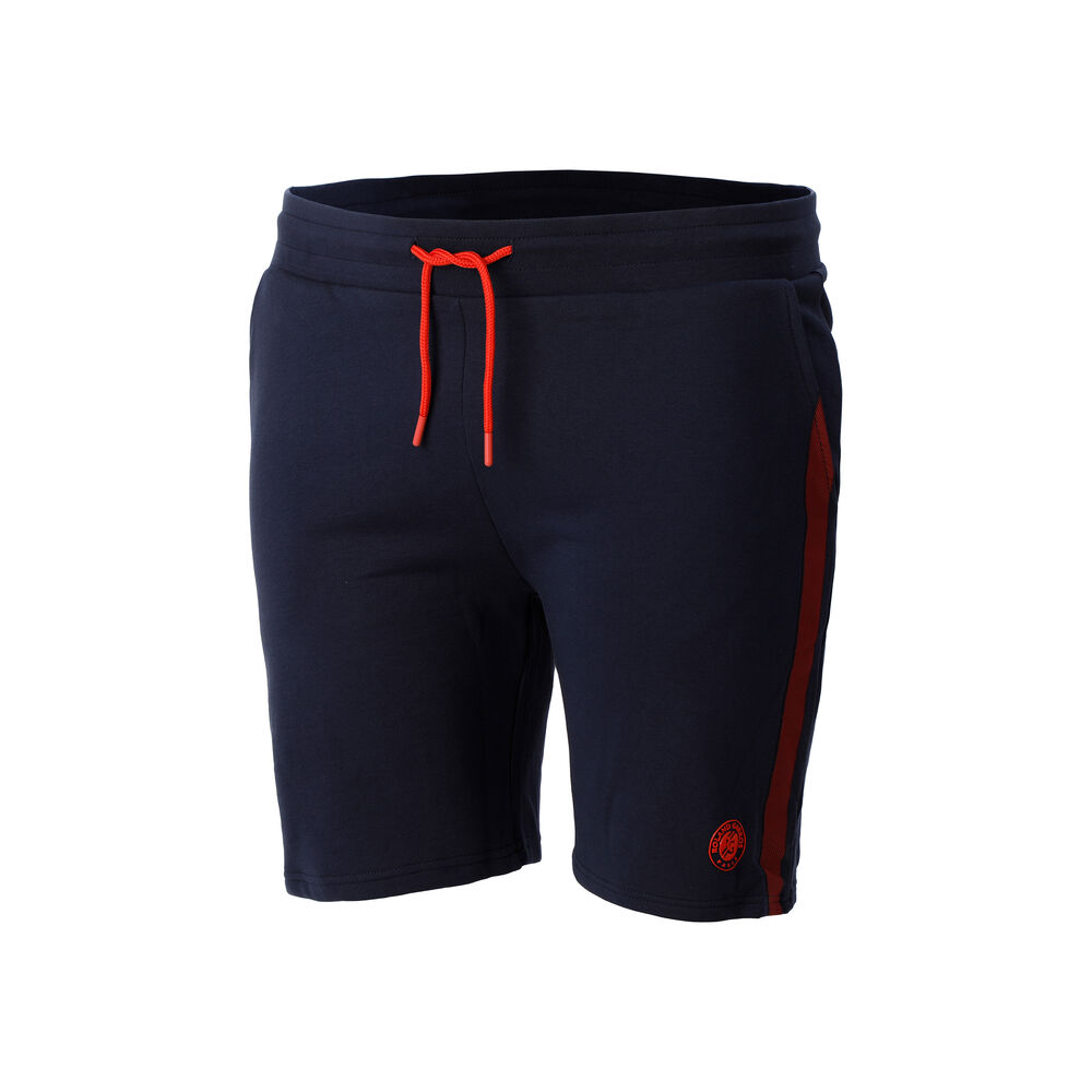 Roland Garros Sweat Shorts Hommes - Bleu Foncé , Rouge