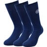Matayo Crew Tech Chaussettes de sport Pack de 3 Hommes - bleu fonc&eacute;, blanc