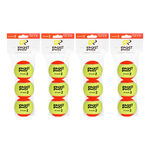 Balles De Tennis Racket Roots 4x RR Stage 2-3er Polybag
