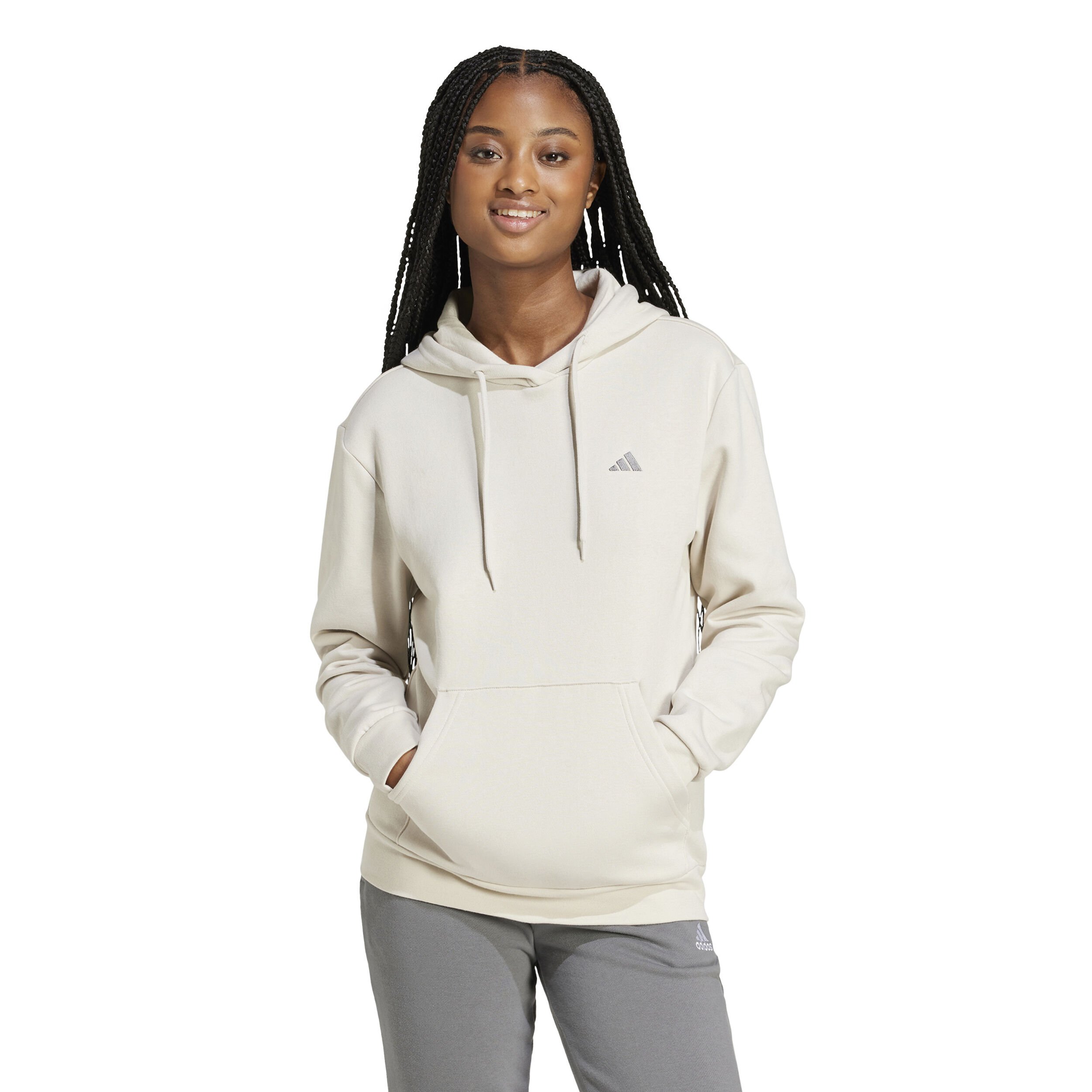 Buy adidas Feel Cozy Sweat A Capuche Femmes Creme online Tennis Point FR