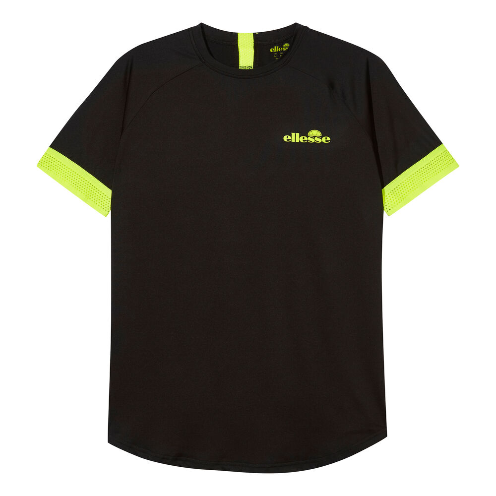 Ellesse Kayletti T-shirt Hommes - Noir , Jaunes Fluo