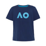 Vêtements De Tennis Australian Open AO Stack Print Core Logo Tee