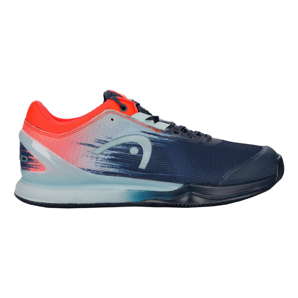HEAD Sprint Pro 3.0 Clay Chaussure Terre Battue Hommes - Bleu Foncé , Rouge Clair