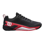 Chaussures de tennis Wilson Wilson Rush Pro 4.5 Chaussure Terre Battue Hommes-Noir,Rouge
