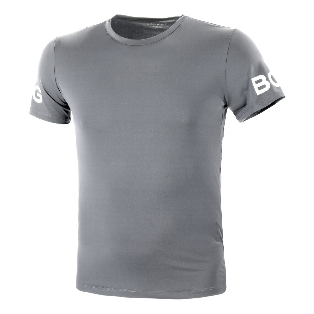 Björn Borg Borg T-shirt Hommes - Gris , Blanc