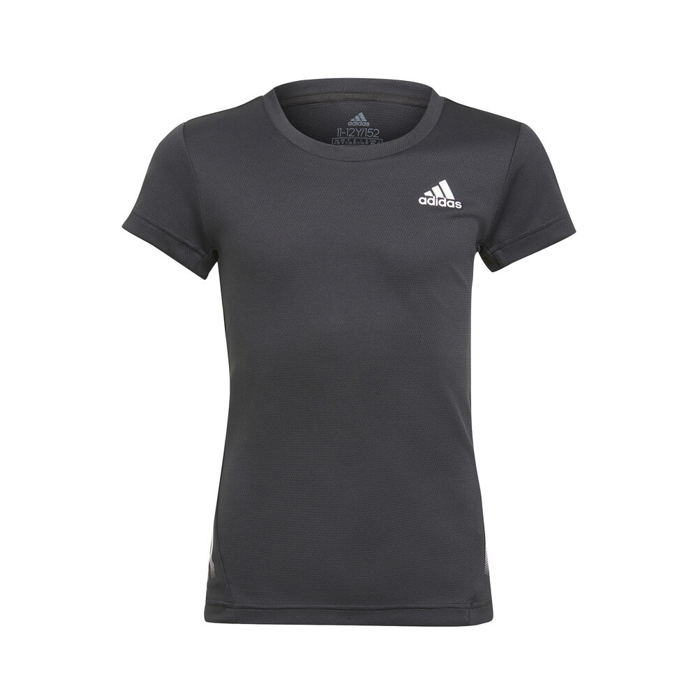 adidas AeroReady 3-Stripes T-shirt Filles - Noir , Blanc
