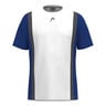 Club 25 Tech T-shirt Hommes-Blanc,Bleu Foncé