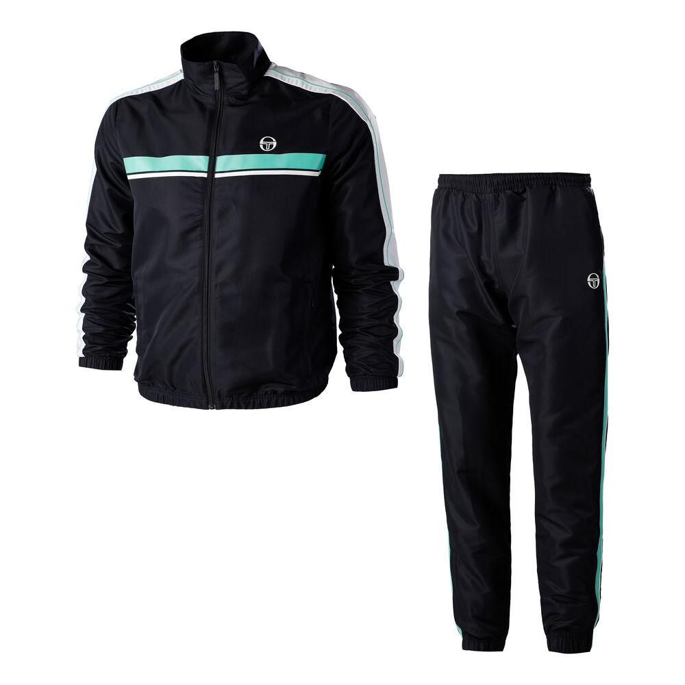 Sergio Tacchini Agave Survêtement Hommes - Bleu Foncé , Blanc