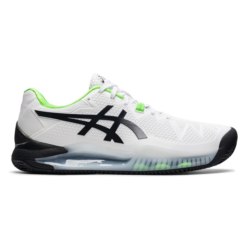 Asics Gel-Resolution 8 Chaussure Terre Battue Hommes - Blanc , Noir