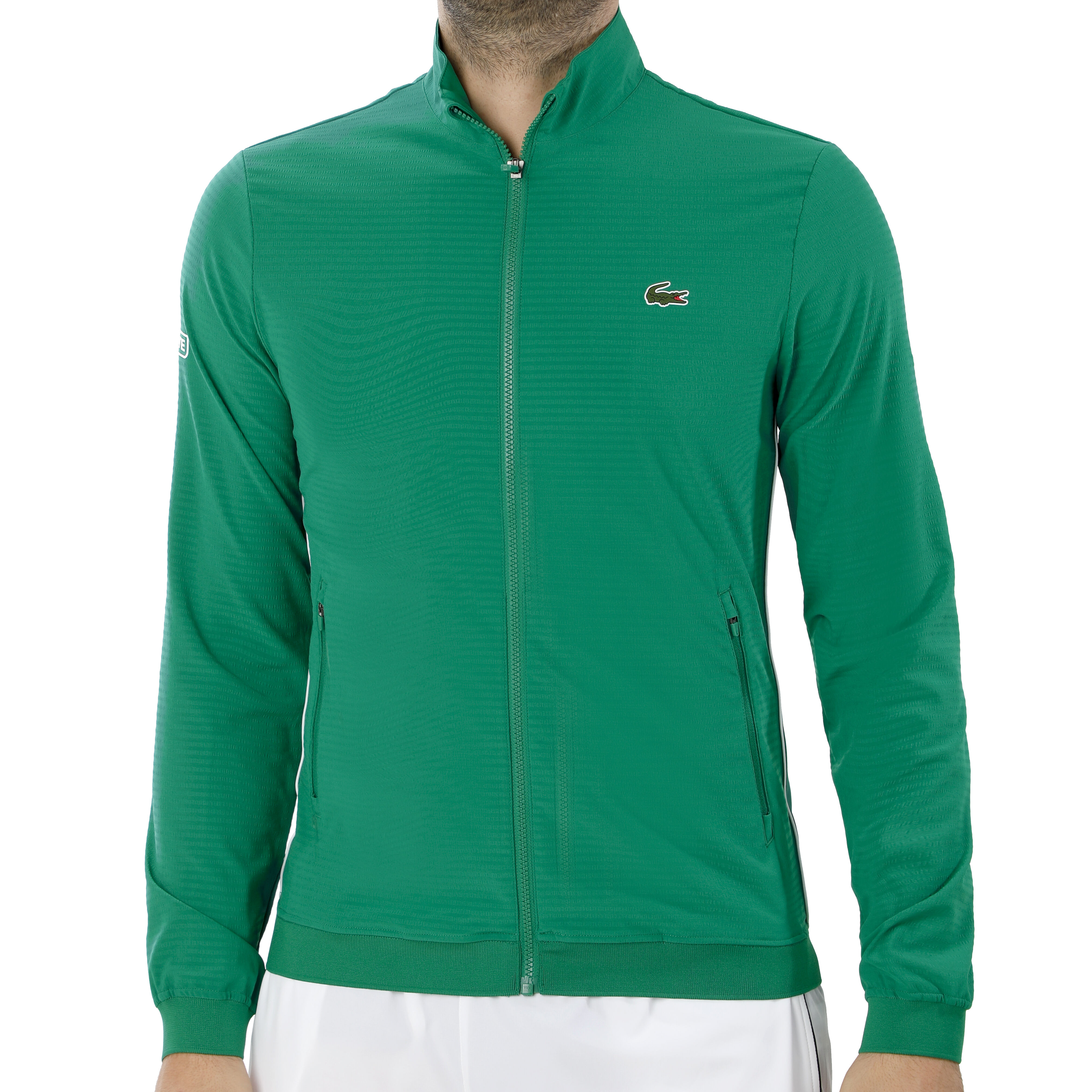 Buy Lacoste Novak Djokovic Veste De Surv tement Hommes Vert Fonc