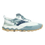 Chaussures de running Mizuno Mizuno Wave Ibuki 5 Chaussure Trail Femmes-Mint, Bleu Foncé