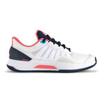 Chaussures de tennis Wilson Wilson Intrigue Tour Chaussure Terre Battue Femmes-Blanc,Bleu Fonc&eacute;