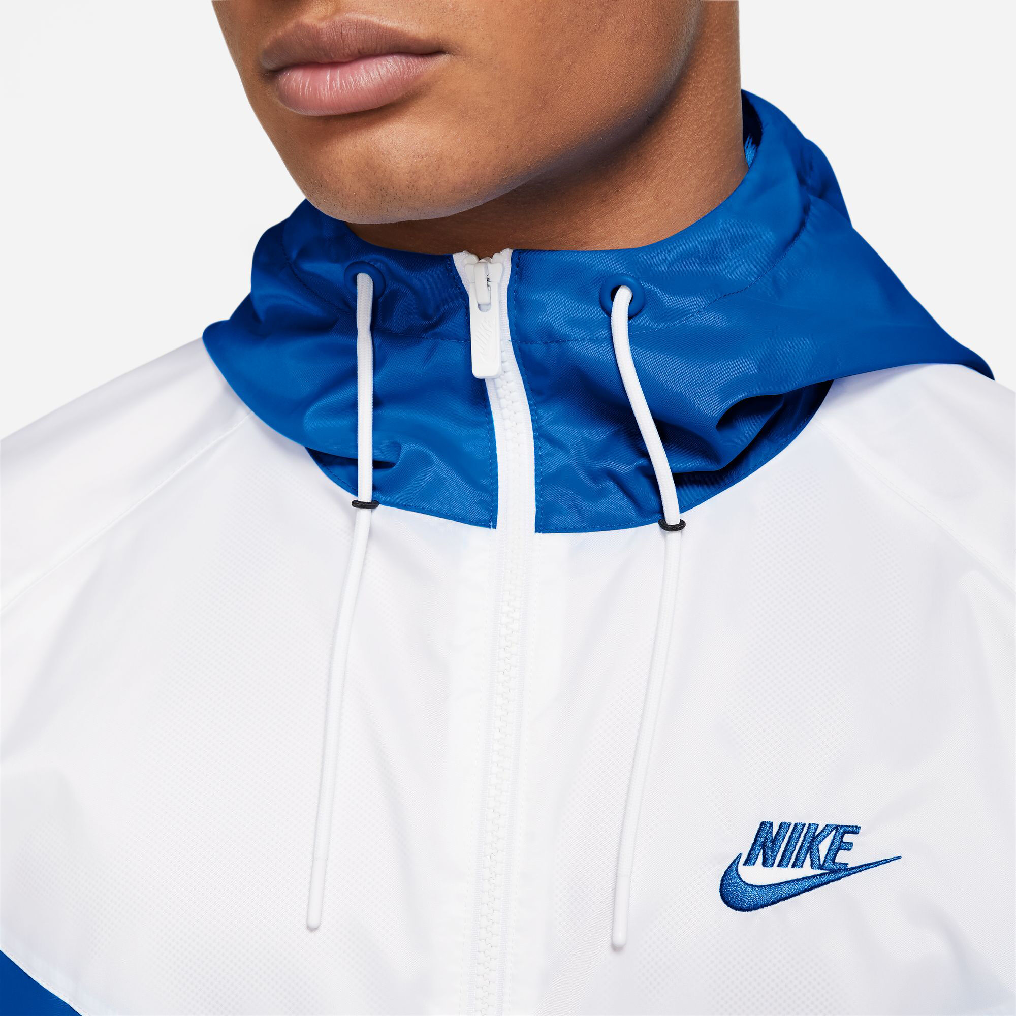 Veste nike bleu et blanche hotsell