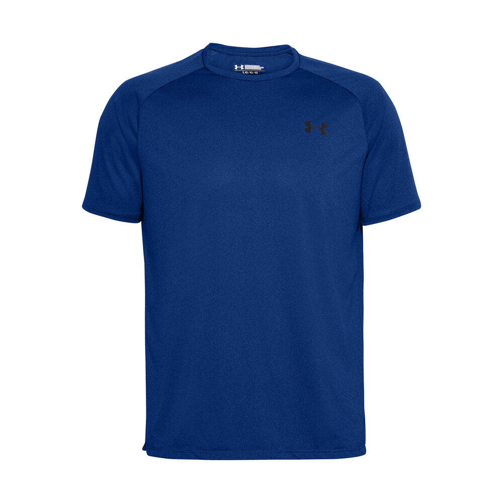Under Armour Tech 2.0 Novelty T-shirt Hommes - Bleu , Noir