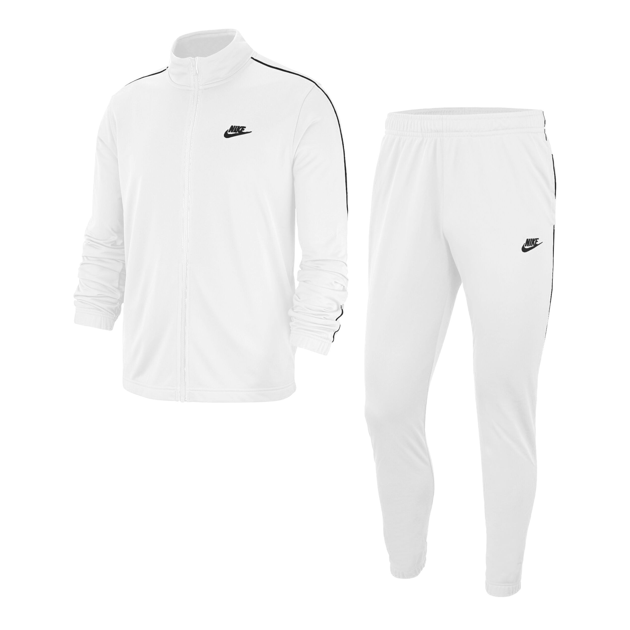 Survet nike blanc homme best sale