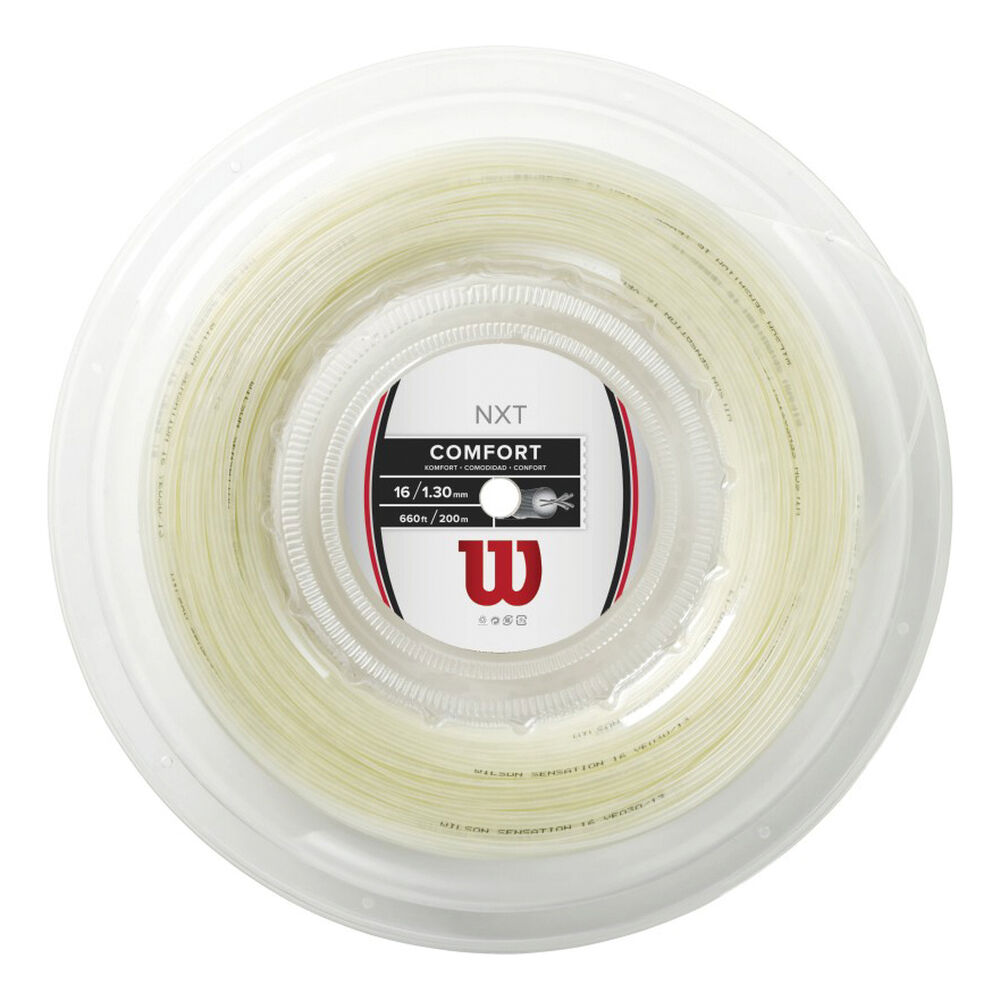 Wilson NXT Comfort Bobine Cordage 200m - Écru