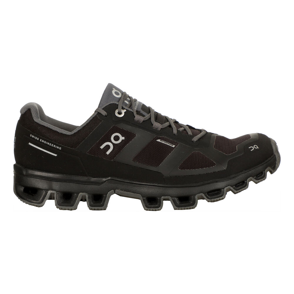 On Cloudflyer Waterproof Chaussure De Running Sans Stabilisateurs Femmes - Noir , Gris