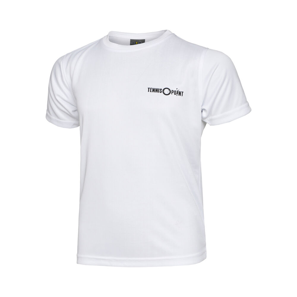 Tennis-Point Basic Function T-shirt Enfants - Blanc , Noir