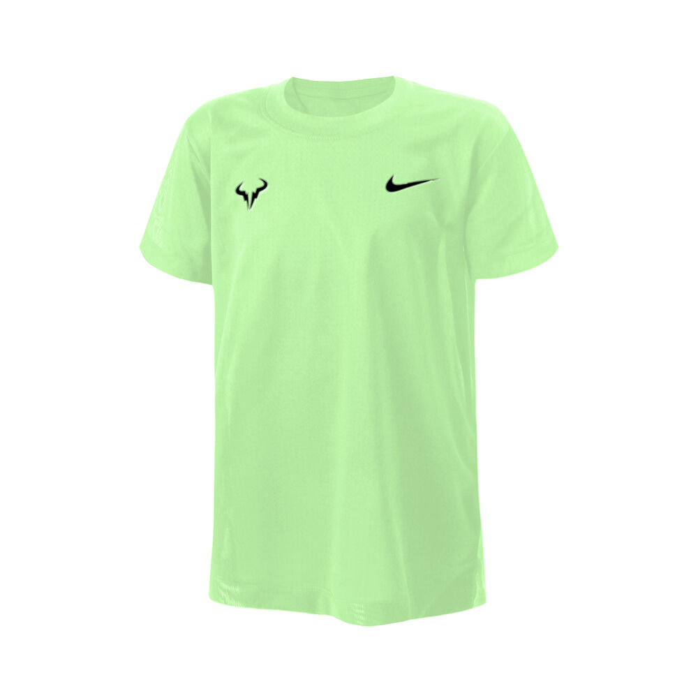 Nike Rafael Nadal Dri-Fit T-shirt Enfants - Vert Fluo