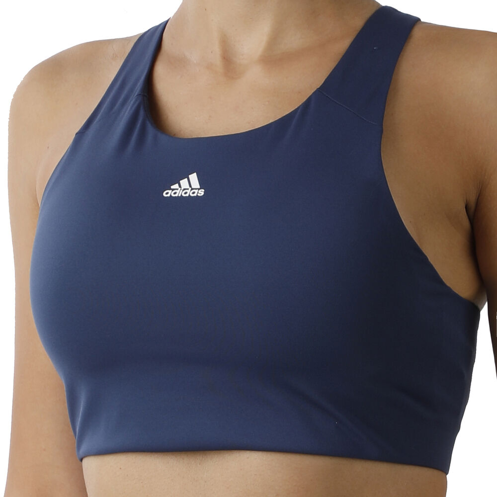 adidas ULT Alpha Soutien-gorge Sport Femmes - Bleu Foncé , Blanc