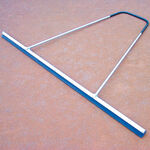 &Eacute;quipement court de tennis Tegra Tegra Rabot En Caoutchouc 2m-Argent,Noir