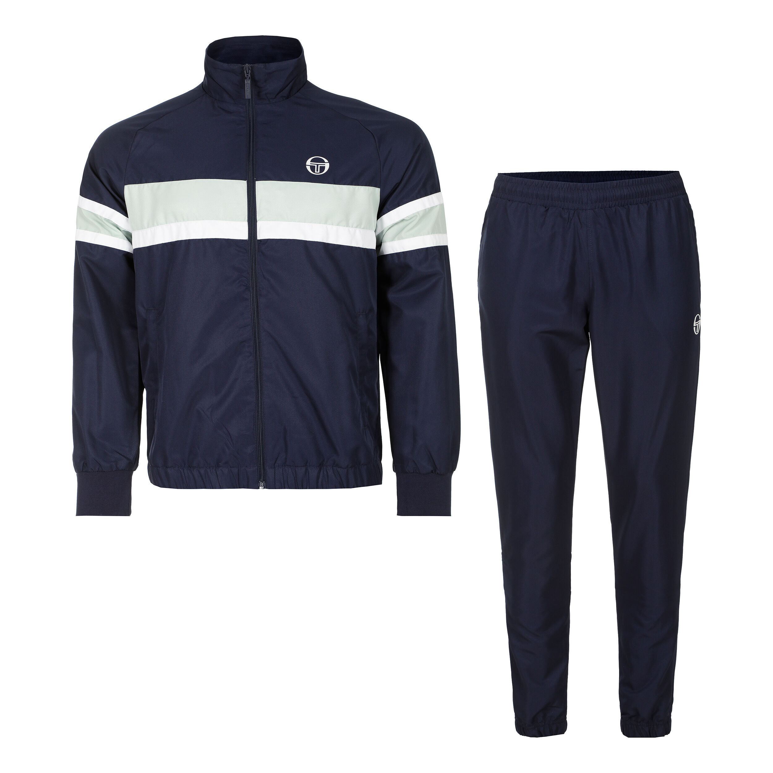 Buy Sergio Tacchini Board Survetement Hommes Bleu Fonce Blanc online Tennis Point FR