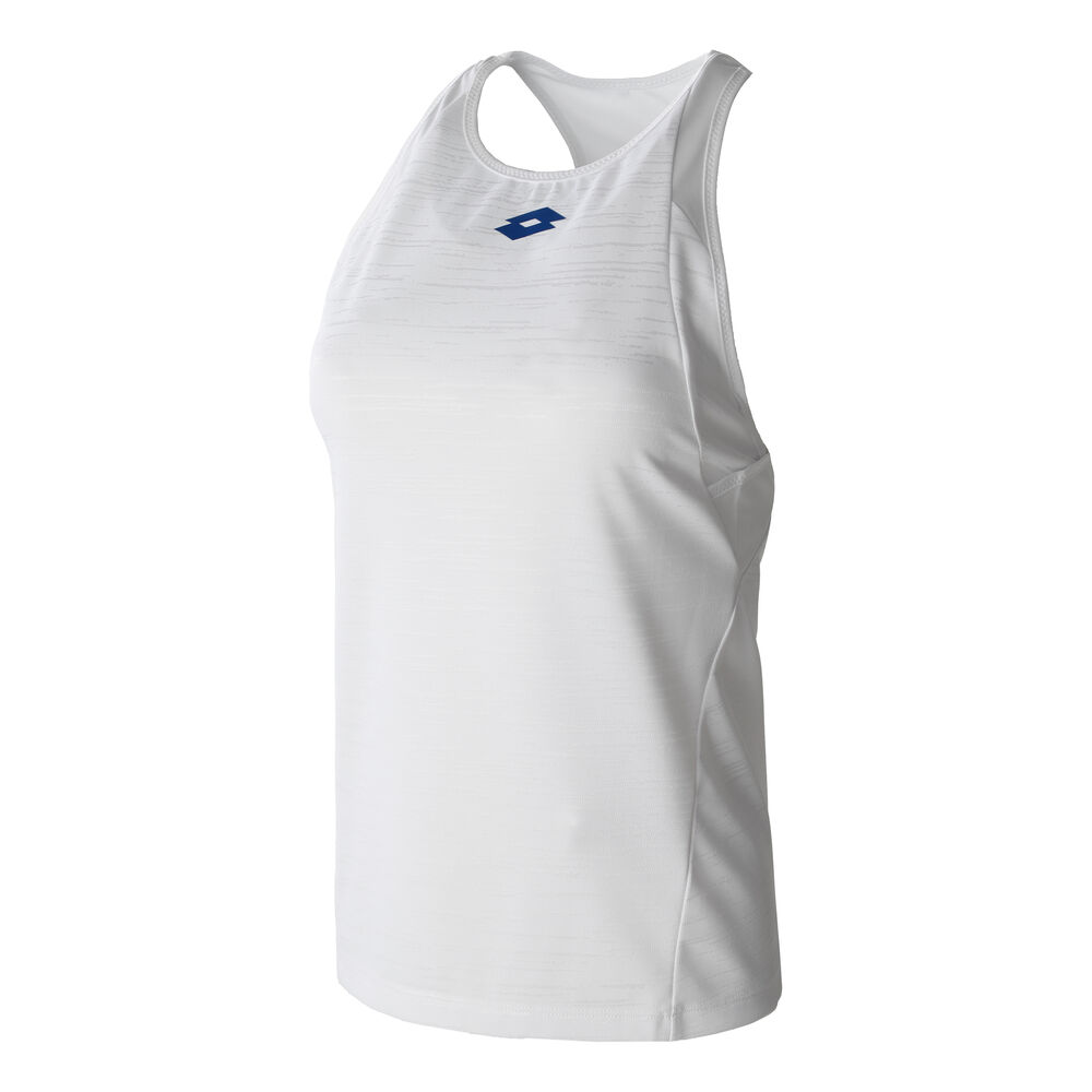 Lotto Top Ten II PL Débardeur Tank Top Femmes - Blanc , Bleu Foncé