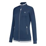 Vêtements De Tennis Dunlop Club Ladies Knitted Jacket