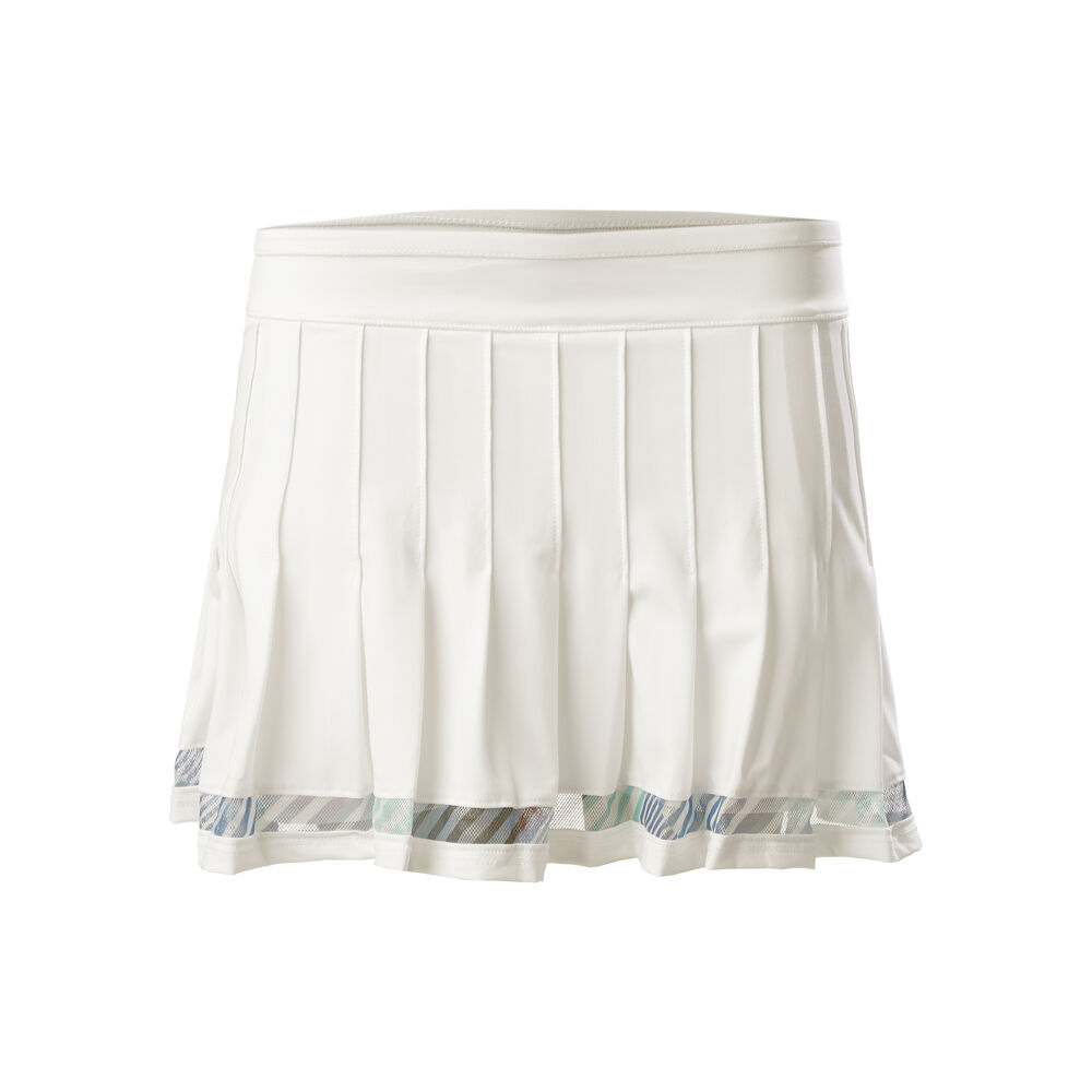Lucky in Love Long Sheer Can Pleated Jupe Femmes - Blanc