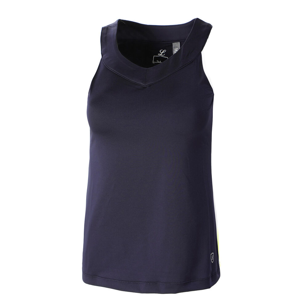 Limited Sports Argyle Débardeur Tank Top Femmes - Bleu Foncé
