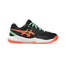 Gel-Dedicate 8 Gs Chaussures Padel Enfants-Noir,Corail