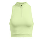 Vêtements Under Armour Under Armour Run Anywhere Crop Maillot De Course Femmes-Vert