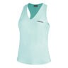 Janet D&eacute;bardeur tank top Femmes-mint