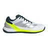 Defiant Speed 2 Chaussure Terre Battue Hommes-Blanc,Jaunes Fluo