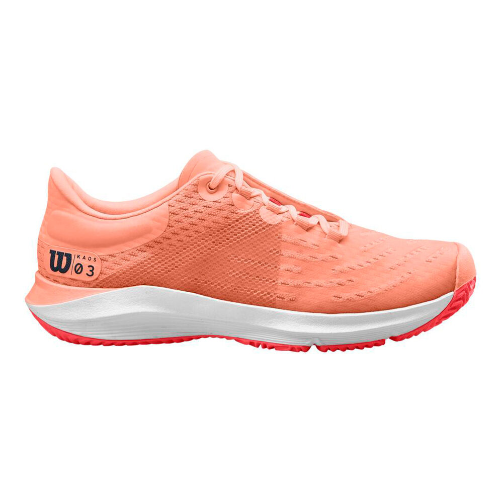 Wilson Kaos 3.0 Chaussures Toutes Surfaces Femmes - Corail , Blanc