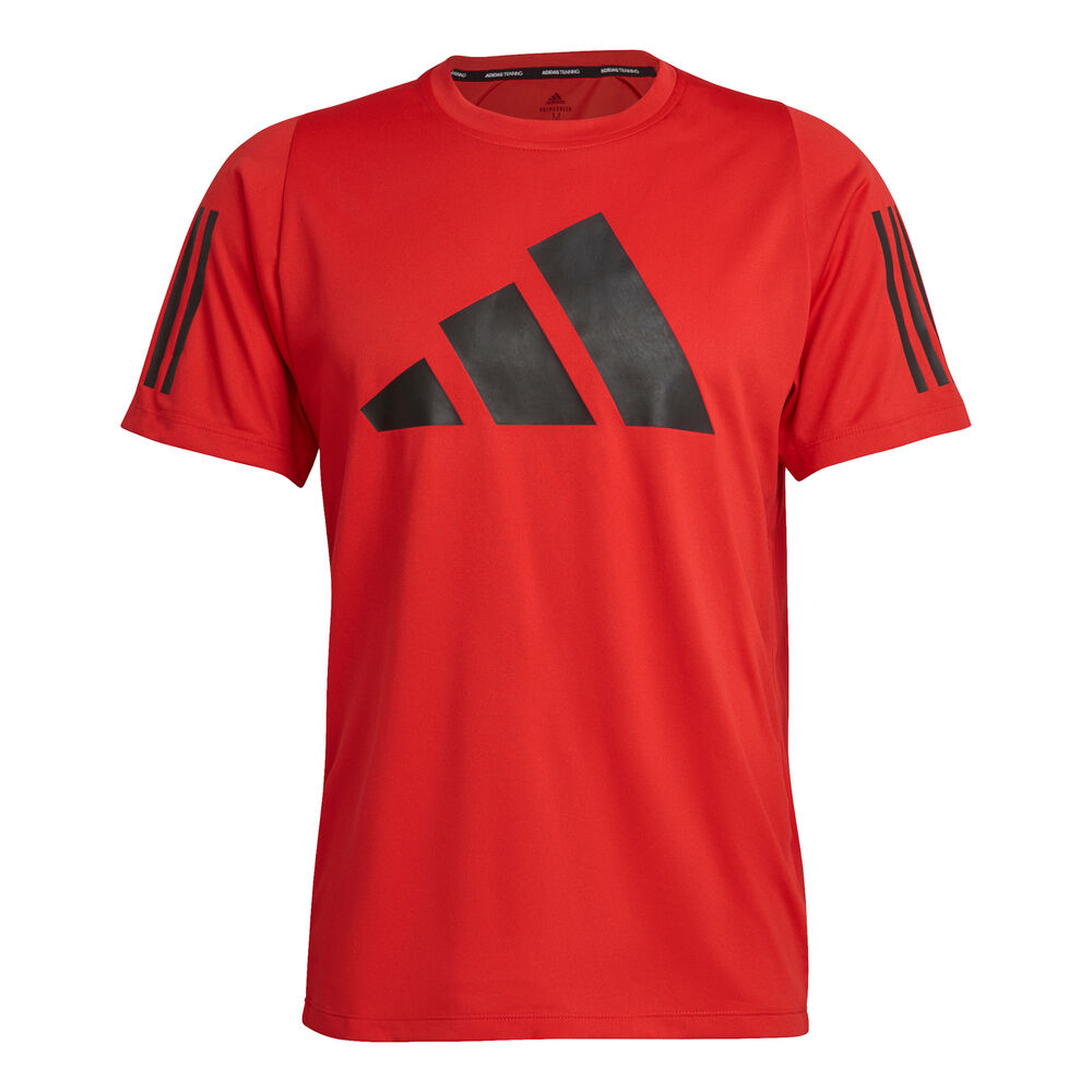 adidas Free Lift 3 Bar T-shirt Hommes - Rouge , Noir