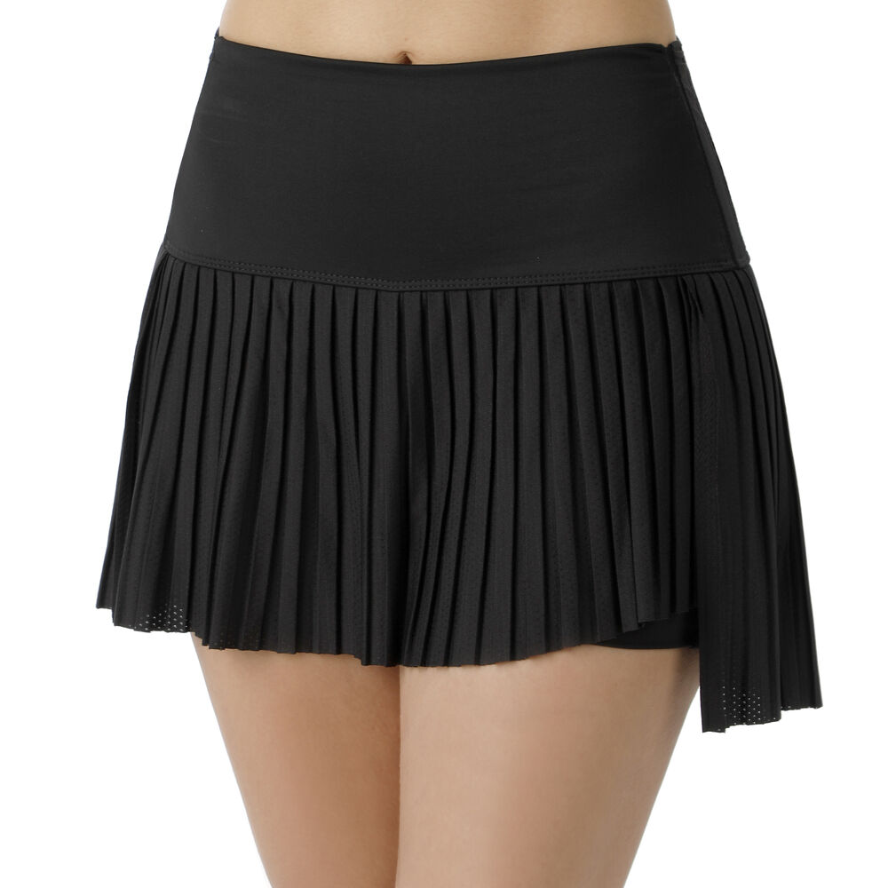 Lucky in Love Hi-Chop Pleated Jupe Femmes - Noir , Gris Foncé
