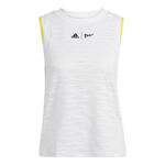 V&ecirc;tements adidas adidas Match D&eacute;bardeur Tank Top Femmes-Blanc