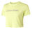 Shortsleeve Cropped T-Shirt