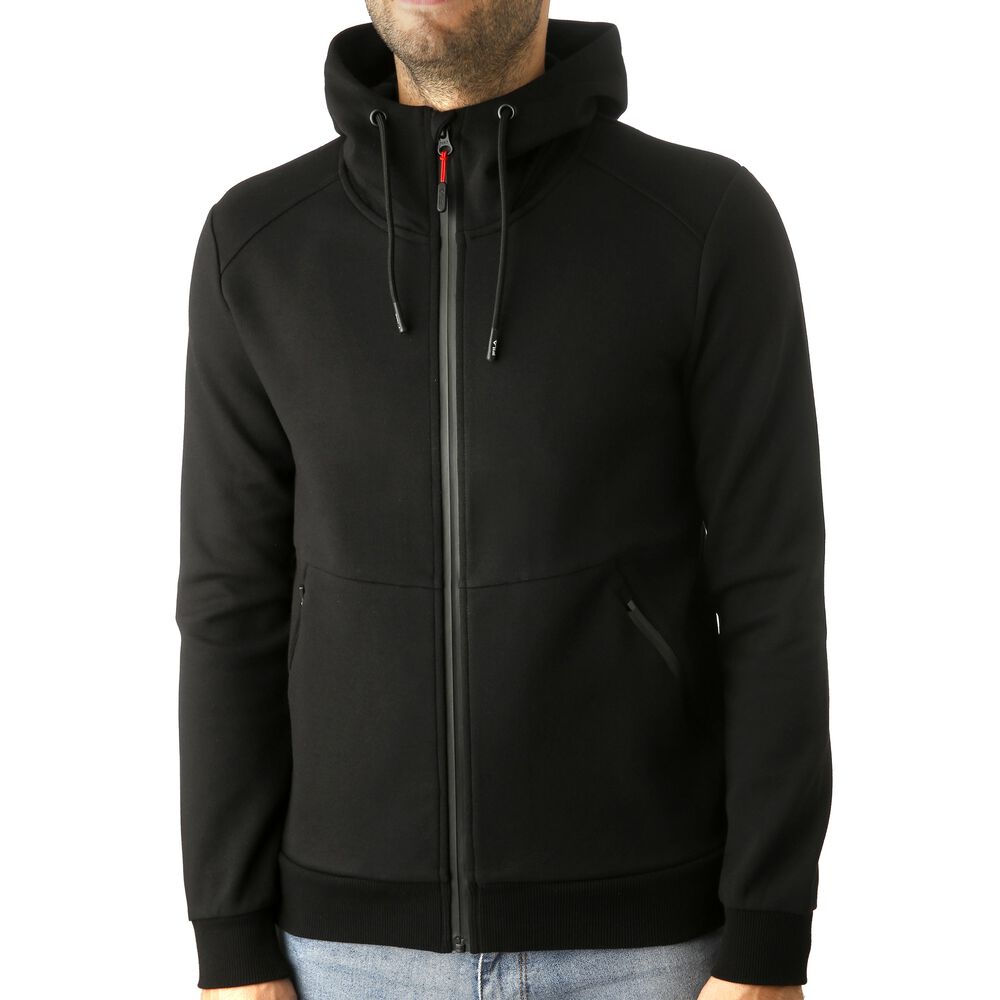 Fila Scott Gilet En Coton Hommes - Noir , Rouge